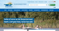 Desktop Screenshot of bergumermeer.nl